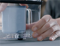 AquaCleani filtrist &otilde;hu eemaldamine