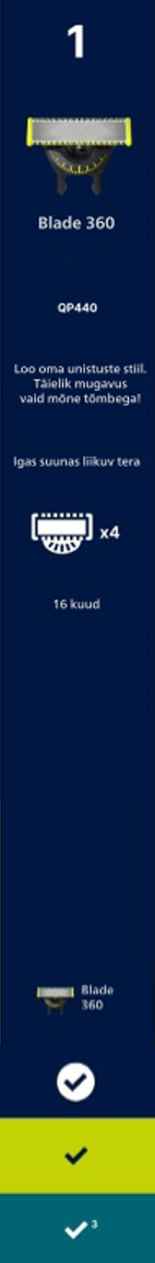 Avasta uuenduslik OneBlade 360 ​​tera