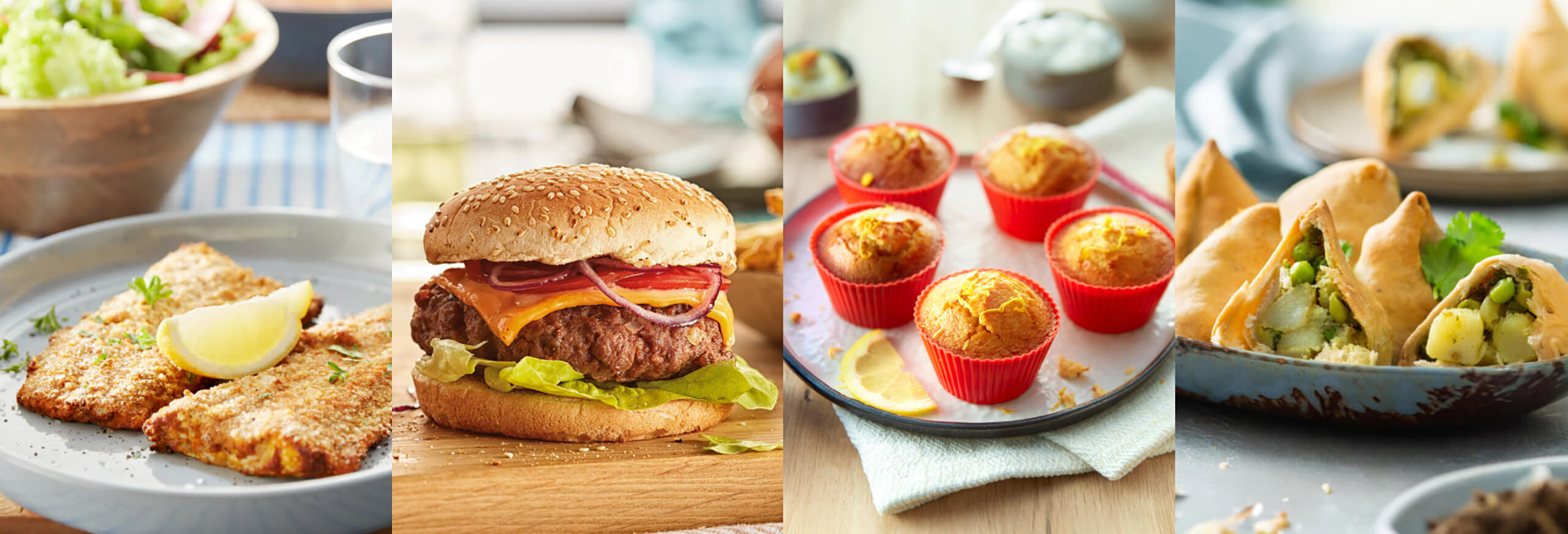 Neli erinevat, maitsvat rooga, mis on valmistatud Philips Dual Basketiga