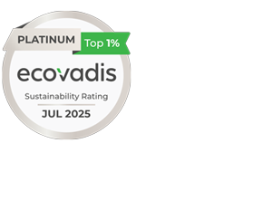 Platiinamedal EcoVadis juuli 2025