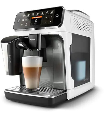 Seeria 4300 LatteGo - Biały matt / antracytowy połysk